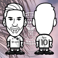 Messi Muñecos Apego Inter Miami Plantillas Sublimar Png Pdf - comprar online