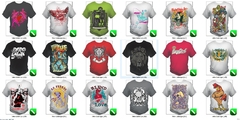 Pack Plantillas Sublimación Remeras 1000 Diseños Vectores - tienda online