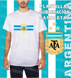 Argentina Afa 15 Plantillas Para Sublimar Remeras Mockup Png