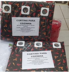 CORTINA PRA COZINHA, 2,80M X 1,30M, SEM DIVISÃO NO TECIDO, CÓDIGO: 81 - DESCONTO DE 10% NO PIX