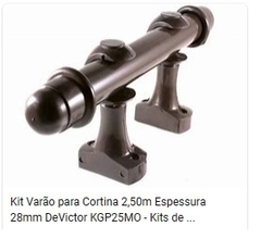 VARÃO E SUPORTE PRA CORTINA. VARÃO FINO, CIRCUNFERÊNCIA 19MM E GROSSO CIRCUNFERÊNCIA 28MM - DESCONTO DE 10% NO PIX na internet