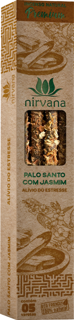 INCENSO NATURAL PREMIUM DE PALO SANTO COM JASMIM - comprar online