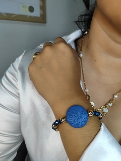 Pulsera Piedra Volcánica en internet