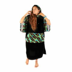 PONCHO CAMBIADOR (G.T1) 70 X 110 BLACK HULU