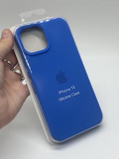 Silicone Case Azul Fuerte