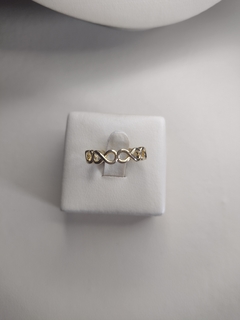 Anel Elo Infinito Banhado a Ouro 18k - comprar online