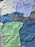 Kit Camiseta manga curta canelada lisa c/ 6 - comprar online