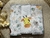 Fralda tecido estampada 70cmx68cm cute animals com bainha c/3 - Baby Gijo