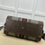 Gucci Savoy Small Duffle "Beige and Ebony GG Supreme" Travel Bag: A luxurious beige and brown Gucci travel bag featuring the iconic GG Supreme pattern and high-quality leather details.