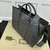 Gucci Ophidia Large Tote "Gray" Bag: A spacious Gucci bag in gray tones, with the classic GG pattern in canvas and leather details, ideal for a chic and practical urban style.