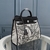 Hermes New Vache Hunter Toile Pegase Pop Herbag Zip Retourne Bag 31 Black: A sophisticated black bag with leather details, ideal to complement any look with elegance.