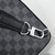 Louis Vuitton LV Damier Anfini Avenue Bag "Black": An elegant black Louis Vuitton bag with a Damier pattern, perfect for a sophisticated, contemporary style.