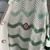 Camisa Casablanca Crochet "Wave Gradient Green" - loja online