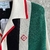 Camisa Casablanca Striped Mesh "Black/White/Green/Red" - loja online