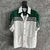 Casablanca Tennis Crochet Shirt "Green/White"