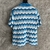 Camisa Casablanca Wavy Gradient Crochet "Blue" - comprar online