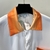 Casablanca Silk Shirt "Palm Springs Icon Orange" on internet