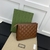 Gucci Calfskin GG Matelasse Brown Clutch: A luxury Gucci clutch in quilted calfskin with GG pattern in shades of brown, perfect for adding a touch of elegance to any look.