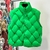 Bottega Veneta "Green" Vest: A green vest from Bottega Veneta, ideal for an elegant and contemporary style on various occasions.