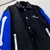 Image of Amiri Varsity Jacket "Black/Blue"