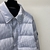 Christian Dior Oblique Quilted "Gray" Jacket: A quilted jacket from Dior, with an oblique pattern in shades of gray, offering style and sophistication for any occasion.