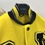 Jaqueta Louis Vuitton Varsity Leather Embroidered "Yellow": Uma jaqueta amarela da Louis Vuitton com detalhes em couro, para um visual desportivo e elegante.