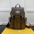 Gucci x Adidas Brown Backpack: A collaborative backpack between Gucci and Adidas, featuring a sleek and modern design in brown, perfect for casual or sports use.