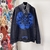 Chrome Hearts Hoodie "Black/Blue": Sudadera con capucha Chrome Hearts, negra con detalles en azul. Estilo urbano y sofisticado para un look moderno y cool.