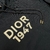 Dior Relaxed-Fit" Hoodie in navy blue: A casual and comfortable piece of clothing from Dior, perfect for relaxed days with style and elegance.