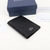 Christian Dior CD Icon Bifold Card Holder Black: An elegant card holder from Dior, featuring the iconic CD monogram pattern in black, ideal for storing your cards in style.