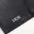 Christian Dior CD Icon Bifold Card Holder Black: An elegant card holder from Dior, featuring the iconic CD monogram pattern in black, ideal for storing your cards in style.