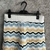 Short Casablanca Wavy Boucle "Yellow/Blue" na internet