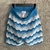 Short Casablanca Wavy Gradient Crochet "Blue" na internet