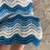 Imagem do Short Casablanca Wavy Gradient Crochet "Blue"