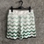 Short Crochet Casablanca Wavy Gradient "Green/White"