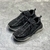 Amiri Bone Runner "Black" Sneakers: Black sports shoes, modern design from the Amiri brand.