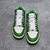 Amiri Skel Top Hi "Green/White" Sneakers: Green high-top shoes with white details, modern design from the Amiri brand.