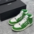 Amiri Skel Top Hi "Green/White" Sneakers: Green high-top shoes with white details, modern design from the Amiri brand.