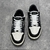 Amiri Skel Top Low "Black/White" Sneakers: Black low shoes with white details, modern design from the Amiri brand.