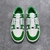 Amiri Skel Top Low "Green/White" Sneakers: Green low shoes with white details, modern design from the Amiri brand.