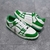 Zapatillas Amiri Skel Top Low "Verde/Blanco": Zapatillas bajas de color verde con detalles en blanco, diseño moderno de la marca Amiri.