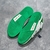 Amiri Skel Top Low "Green/White" Sneakers: Green low shoes with white details, modern design from the Amiri brand.