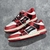 Amiri Skel Top Low "Red/White/Black" Sneakers: Low shoes in red with details in white and black, modern design from the Amiri brand.