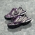 Balenciaga 3XL "Silver/Purple" Sneakers: Silver sports shoe with purple details, oversized and high-impact style from the famous Balenciaga brand.