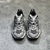 Balenciaga X-Pander "Silver" sneakers: silver sports shoe with modern design and robust sole, from the famous fashion brand Balenciaga.