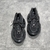 Balmain Unicorn "Black" Sneakers: Black shoes from Balmain's Unicorn line, elegant and modern.