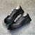 Gucci Chunky GG Embossed All Black Sneakers: Black sports shoes from Gucci with an embossed GG logo, providing style and sophistication in a modern, urban design.