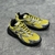 Louis Vuitton Runner Tatic Yellow Sneakers: A pair of vibrant yellow sports sneakers from Louis Vuitton, ideal for running and physical activities, offering style and comfort.