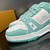 Aqua Green LV Trainer Sneakers: These aqua green Louis Vuitton sneakers are a refreshing choice for a casual and sophisticated look.