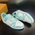 Aqua Green LV Trainer Sneakers: These aqua green Louis Vuitton sneakers are a refreshing choice for a casual and sophisticated look.